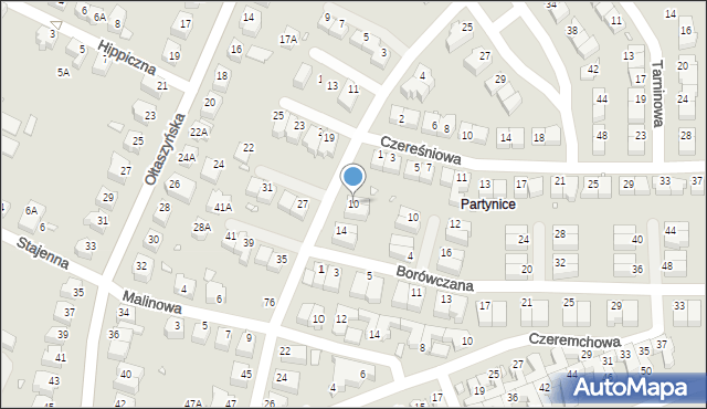 Wrocław, Ożynowa, 10, mapa Wrocławia