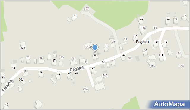 Bochnia, Pagórek, 29, mapa Bochni