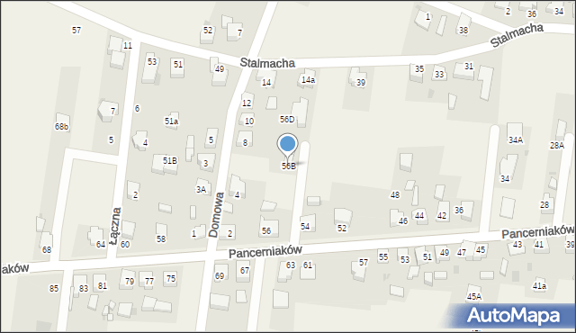 Bojszowy, Pancerniaków, 56B, mapa Bojszowy