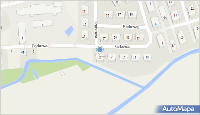 Bolszewo, Parkowa, 12, mapa Bolszewo