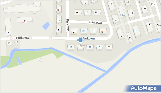 Bolszewo, Parkowa, 14, mapa Bolszewo