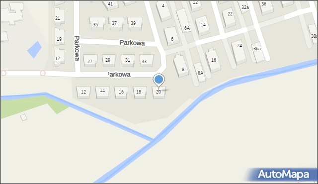 Bolszewo, Parkowa, 20, mapa Bolszewo