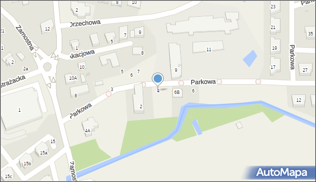 Bolszewo, Parkowa, 4, mapa Bolszewo