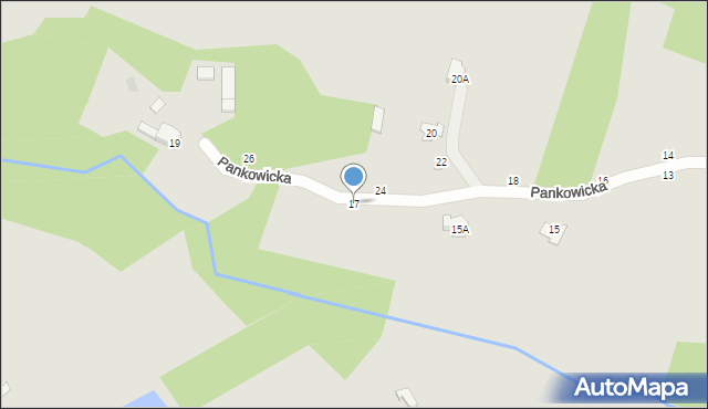 Brzeszcze, Pankowicka, 17, mapa Brzeszcze