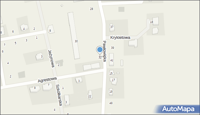 Bytkowo, Pawłowicka, 32, mapa Bytkowo