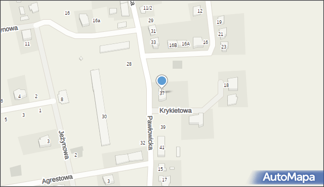 Bytkowo, Pawłowicka, 37, mapa Bytkowo