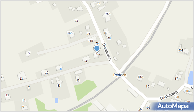 Czyżowice, Parkowa, 2, mapa Czyżowice