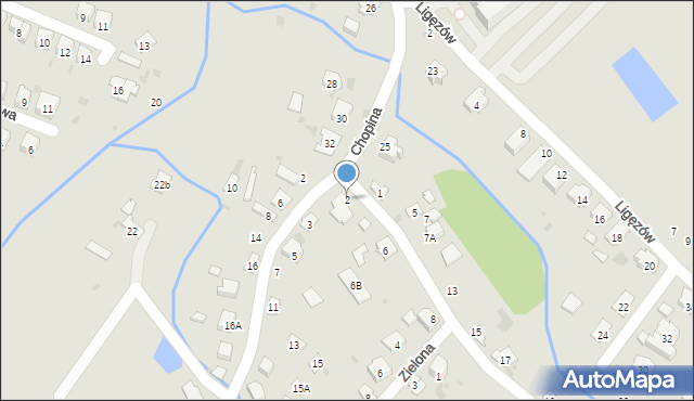 Dębica, Partyzantów, 2, mapa Dębicy