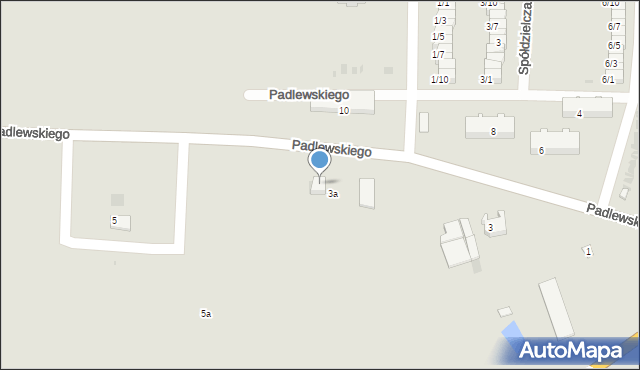 Drobin, Padlewskiego Zygmunta, gen., 3b, mapa Drobin