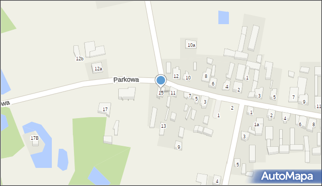 Galewice, Parkowa, 15, mapa Galewice