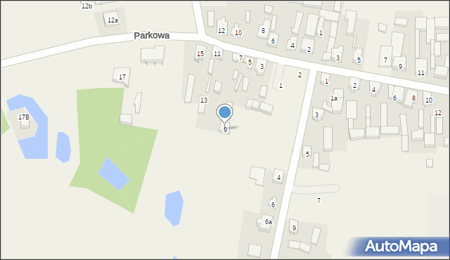 Galewice, Parkowa, 9, mapa Galewice