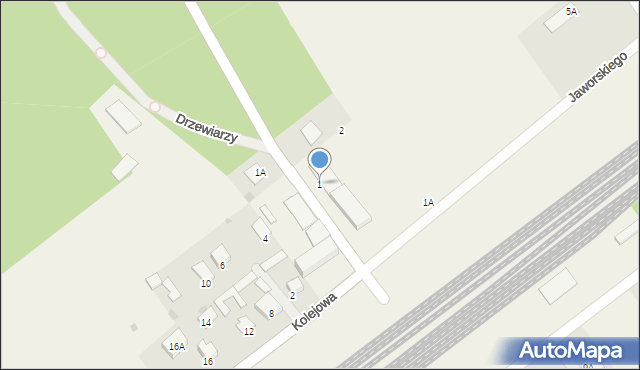 Garbatka-Letnisko, Partyzantów, 1, mapa Garbatka-Letnisko