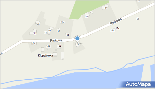 Gierałtowiczki, Parkowa, 19, mapa Gierałtowiczki