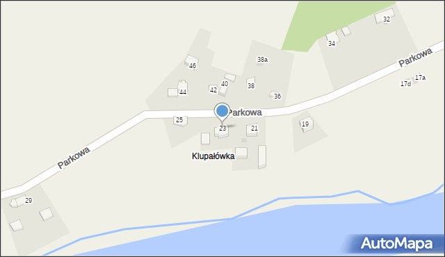 Gierałtowiczki, Parkowa, 23, mapa Gierałtowiczki