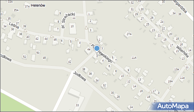 Goleniów, Paderewskiego Ignacego Jana, 2, mapa Goleniów