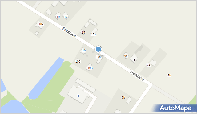 Grabów nad Pilicą, Parkowa, 10a, mapa Grabów nad Pilicą