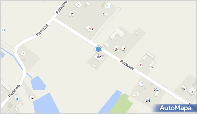 Grabów nad Pilicą, Parkowa, 18a, mapa Grabów nad Pilicą