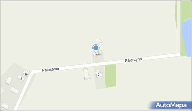 Gronowo, Palestyna, 10, mapa Gronowo