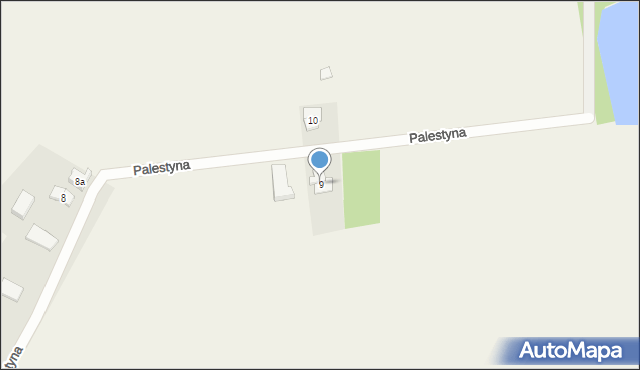 Gronowo, Palestyna, 9, mapa Gronowo