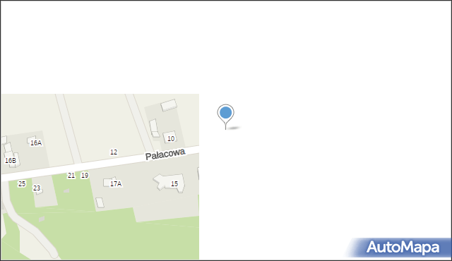 Grzegorzewice, Pałacowa, 8, mapa Grzegorzewice