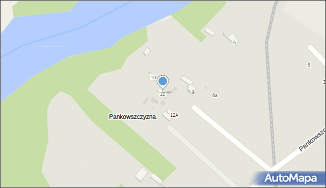 Iłża, Pankowszczyzna, 12, mapa Iłża