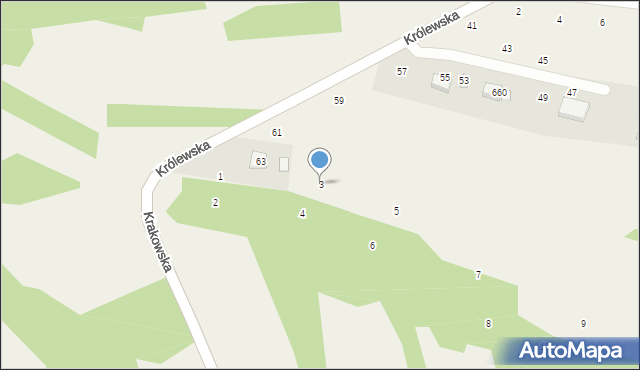 Izdebnik, Pachniówka, 3, mapa Izdebnik