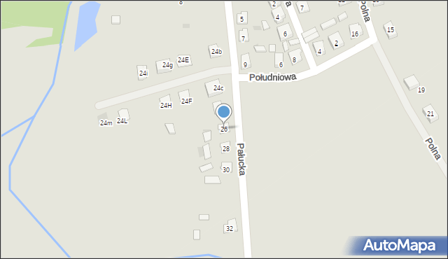 Janowiec Wielkopolski, Pałucka, 26, mapa Janowiec Wielkopolski