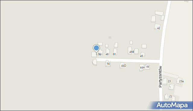 Jastrzębie-Zdrój, Partyzantów, 54, mapa Jastrzębie-Zdrój