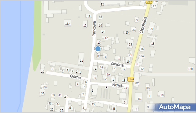 Józefów nad Wisłą, Parkowa, 8, mapa Józefów nad Wisłą