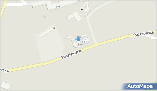 Kamieniec Ząbkowicki, Paczkowska, 3, mapa Kamieniec Ząbkowicki