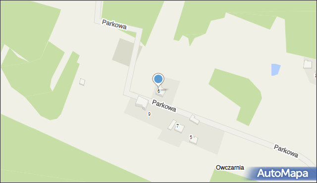 Karniowice, Parkowa, 6, mapa Karniowice