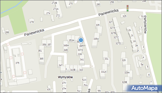 Katowice, Panewnicka, 337, mapa Katowic