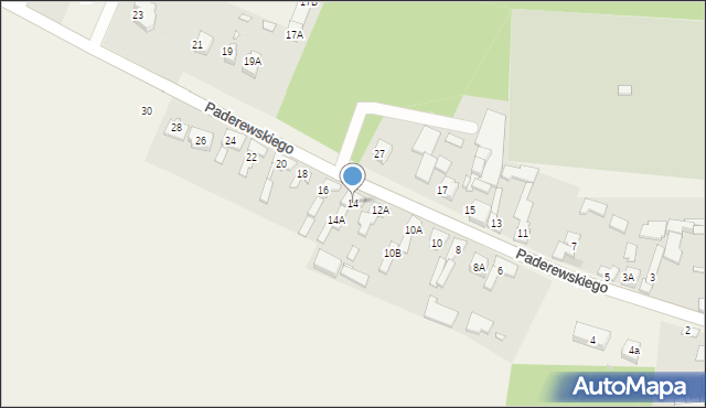 Kazimierz, Paderewskiego Ignacego Jana, 14, mapa Kazimierz