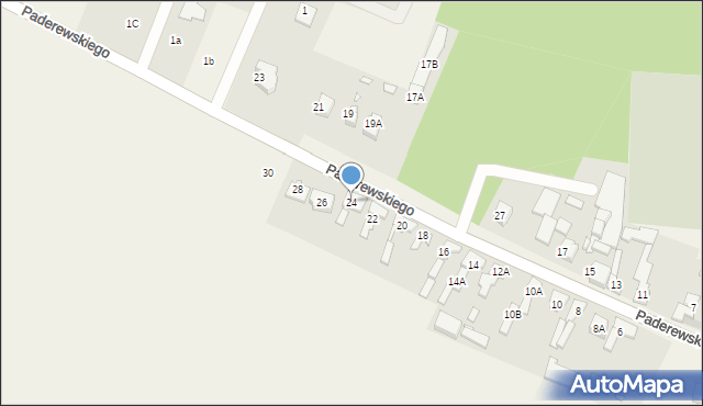 Kazimierz, Paderewskiego Ignacego Jana, 24, mapa Kazimierz
