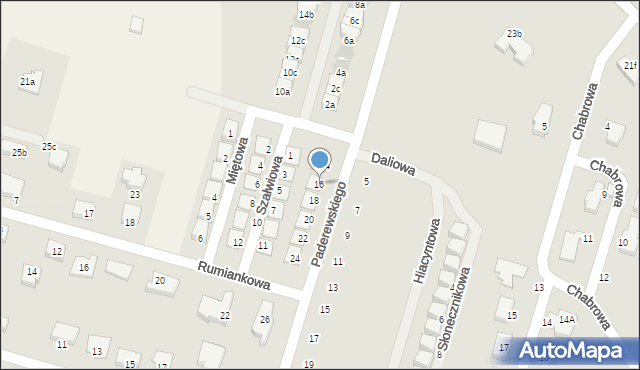 Kobylnica, Paderewskiego Ignacego Jana, 16, mapa Kobylnica