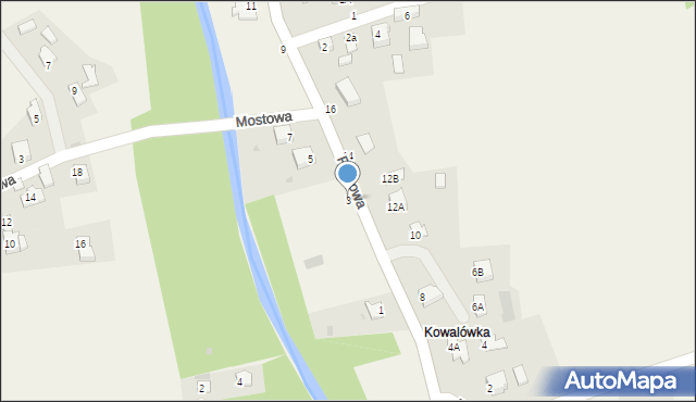 Kocierz Moszczanicki, Parkowa, 3, mapa Kocierz Moszczanicki