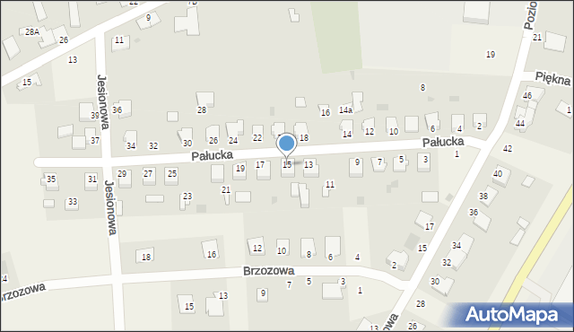 Kowalewo, Pałucka, 15, mapa Kowalewo