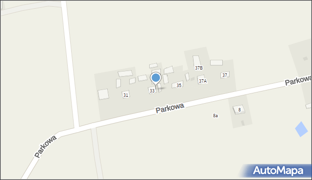 Kraśniczyn, Parkowa, 33A, mapa Kraśniczyn