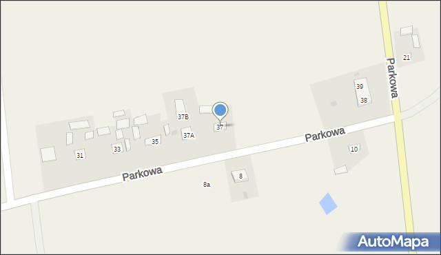 Kraśniczyn, Parkowa, 37, mapa Kraśniczyn