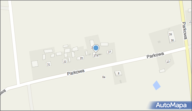 Kraśniczyn, Parkowa, 37A, mapa Kraśniczyn