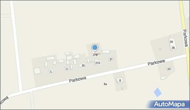 Kraśniczyn, Parkowa, 37B, mapa Kraśniczyn