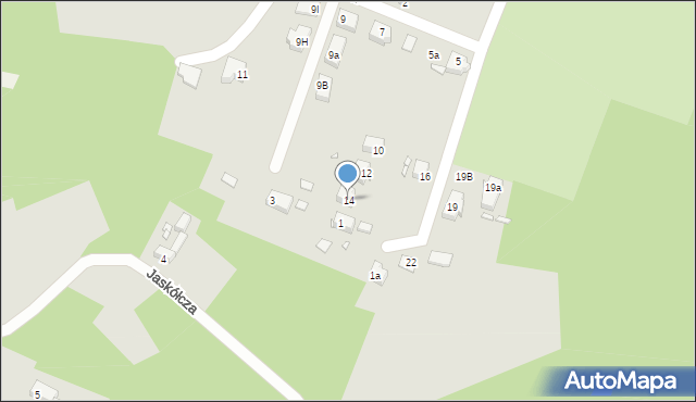 Krosno Odrzańskie, Paderewskiego Ignacego Jana, 14, mapa Krosno Odrzańskie