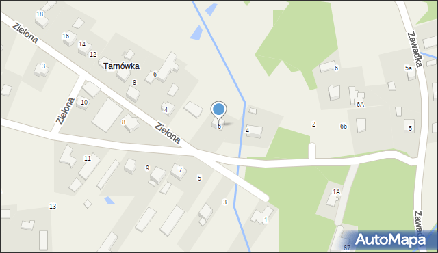 Krzywopłoty, Paderewskiego Stanisława, por., 6, mapa Krzywopłoty