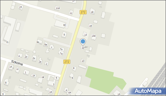 Laskowice, Parkowa, 12, mapa Laskowice