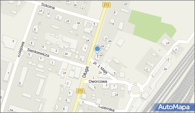 Laskowice, Parkowa, 2, mapa Laskowice