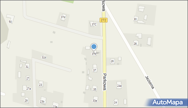 Laskowice, Parkowa, 37b, mapa Laskowice