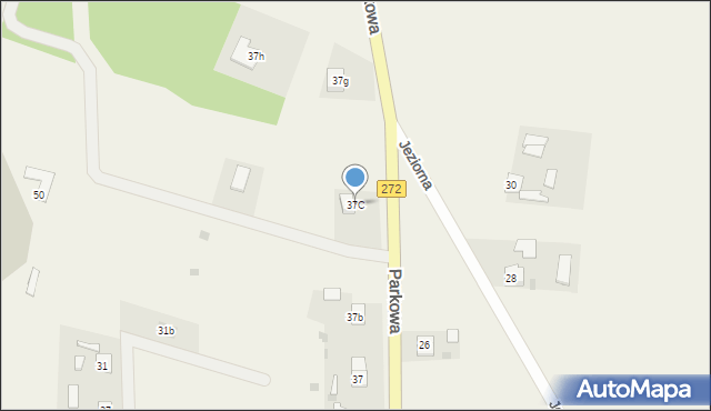 Laskowice, Parkowa, 37C, mapa Laskowice