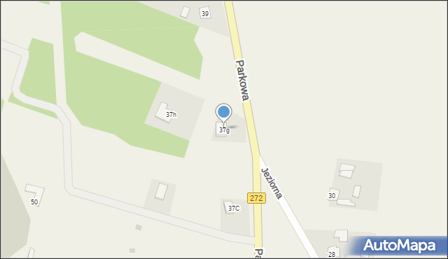 Laskowice, Parkowa, 37g, mapa Laskowice