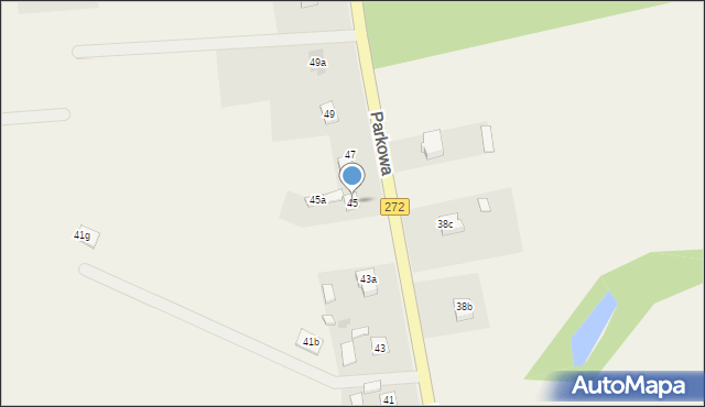 Laskowice, Parkowa, 45, mapa Laskowice