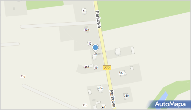 Laskowice, Parkowa, 47, mapa Laskowice